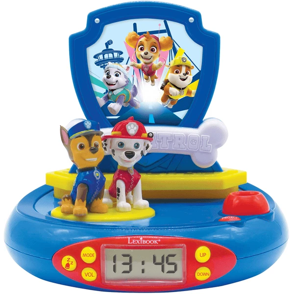 LEXIBOOK Paw Patrol Projektionswecker 1 LEXIBOOK Paw Patrol Projektionswecker