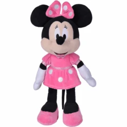 Simba Disney MM Refresh Core Plüschtier Minnie 35 Cm, Pink