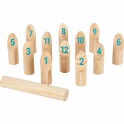 Small Foot® Wikingerspiel Kubb Mit Zahlen „Active“
